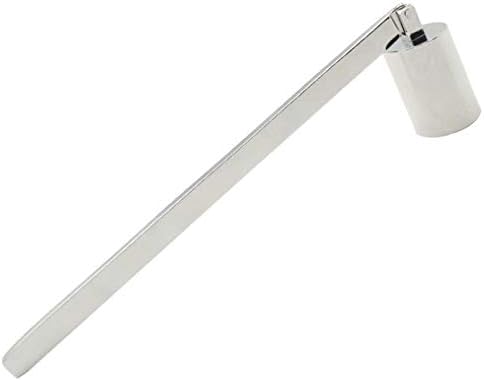Stainless Steel Candle Snuffer with Long Handle Silver