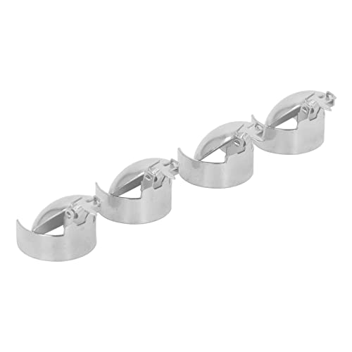 Automatic Candle Snuffers 4pcs Stainless Steel Candle Extinguisher Silver
