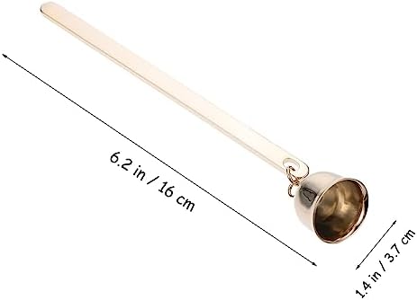 Bell Shape Candle Snuffer with Long Handle Stainless Steel