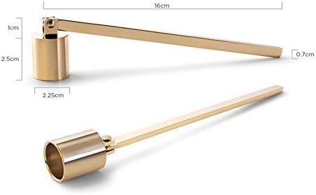 AimtoHome Gold Candle Snuffer with Long Handle