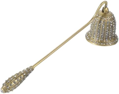 ERINGOGO Long Handle Candle Snuffer Metal Extinguisher Cover for Tapered Candles