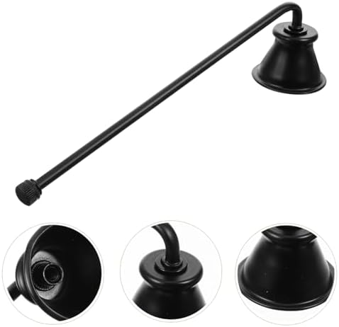 Elegant Candle Snuffer Extinguisher with Unique Design for Scented and Jar Candles
