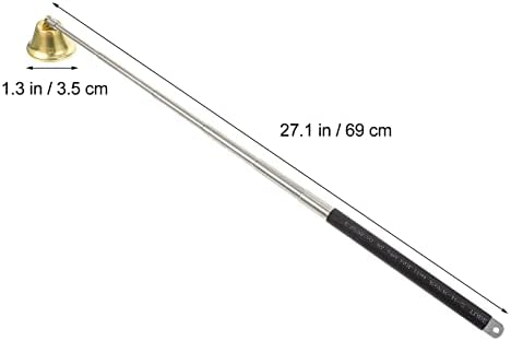 2pcs Extensible Candle Snuffer for Safe Wick Removal