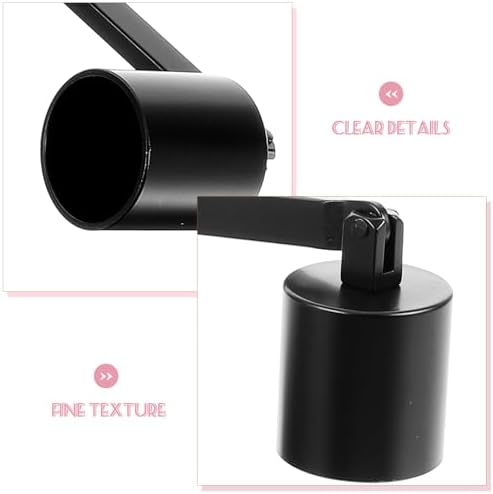 Elegant Iron Candle Snuffer for Home Weddings and Parties Black