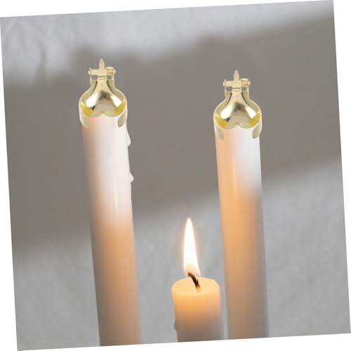 ERINGOGO Metal Candle Snuffer Tool 2pcs Decorative Topper
