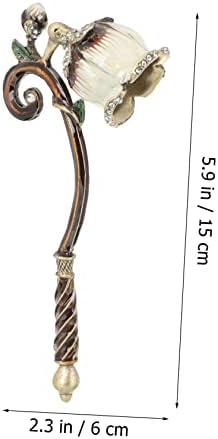 ERINGOGO Elegant Aromatherapy Candle Snuffer with Long Handle