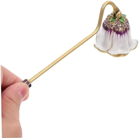 ERINGOGO Candle Snuffer Tool with Rhinestone Design