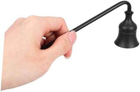 1pc Candle Snuffer Tool with Long Handle Black Design