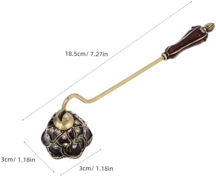 Elegant Metal Candle Snuffer Tool for Home Use