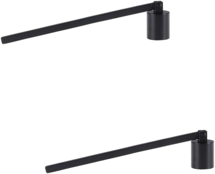 2pcs Stainless Steel Candle Snuffer and Wick Trimmer