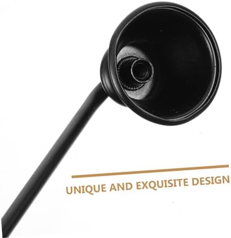 Elegant Candle Snuffer Extinguisher with Unique Design for Scented and Jar Candles