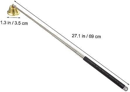 1pc Extensible Fire Extinguisher Candle Wick Snuffer with Retractable Design