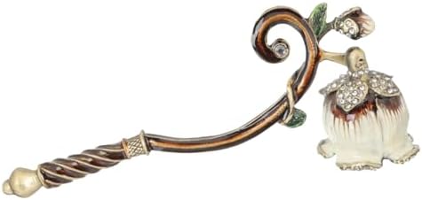 Elegant Candle Snuffer with Long Handle and Hook Design