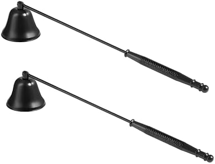 2PCS Candle Snuffer with Long Handle and Swivel Bell
