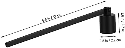 Happyyami Candle Snuffer with Long Handle for Smooth Finish