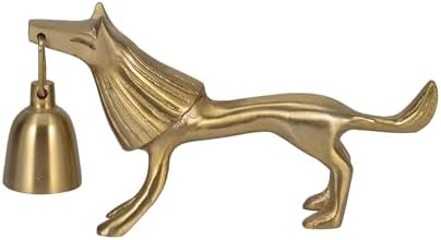 Sagebrook Home Gold Lion Candle Snuffer 9 Inch