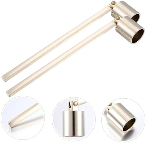 Candle Snuffer 2Pcs Portable Stainless Steel Extinguisher