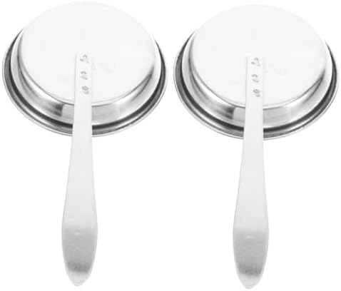 Happyyami 2pcs Stainless Steel Candle Snuffer Extinguisher for Home Safety