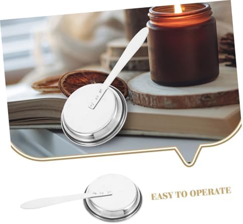 Zerodeko 2pcs Stainless Steel Candle Snuffer Set