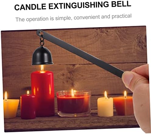 1pc Stainless Steel Candle Snuffer Elegant Wick Extinguisher for Home Events