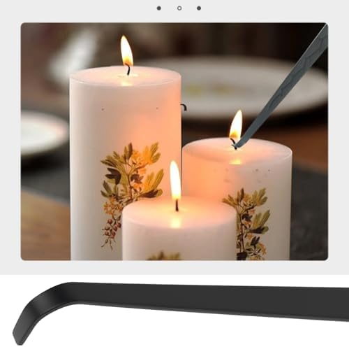 3pcs Stainless Steel Candle Snuffer Wicks Dippers Hooks