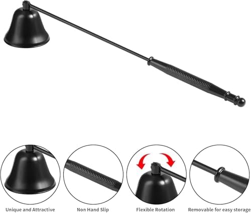 3 Pack Candle Wick Tools Set with Trimmer and Snuffer
