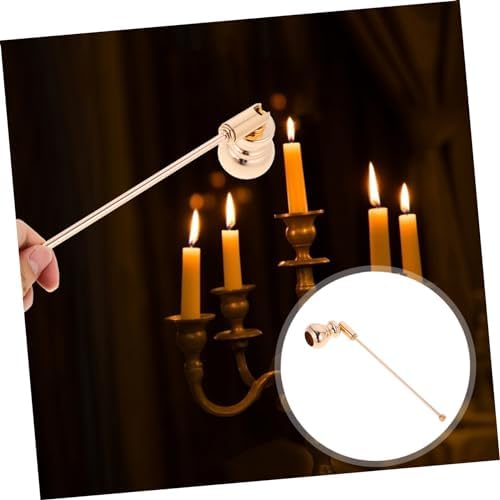 Elegant Candle Extinguisher Iron Handle for Aromatherapy Candles