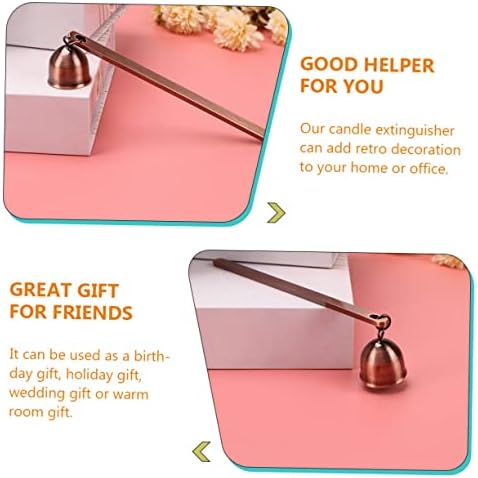 Happyyami Antique Style Candle Snuffer with Long Handle