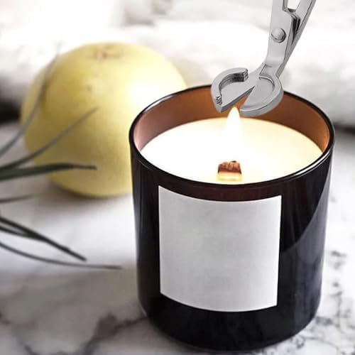 3 in 1 Candle Accessories Set with Snuffer Wick Trimmer and Hook