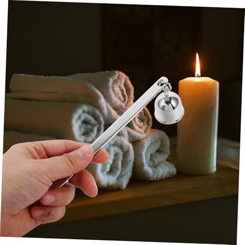 Cabilock Candle Snuffer with Long Handle Stainless Steel Wick Extinguisher