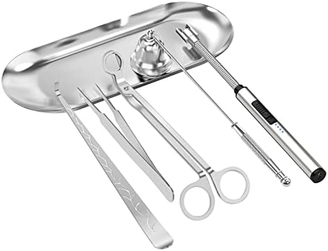 6 in 1 Candle Accessory Set with Rechargeable Lighter