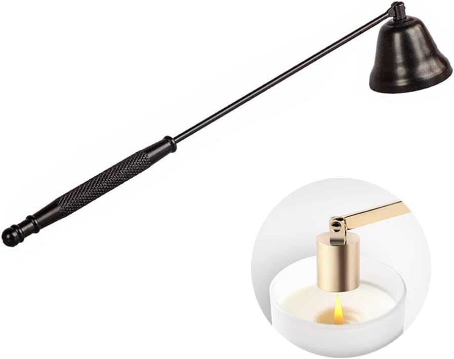 Stainless Steel Candle Snuffer with Long Handle and Rotating Head