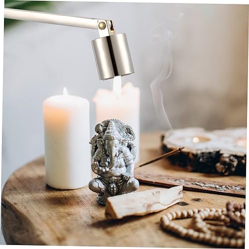 StoBaza 2pcs Candle Snuffer Handle for Wick Extinguishing