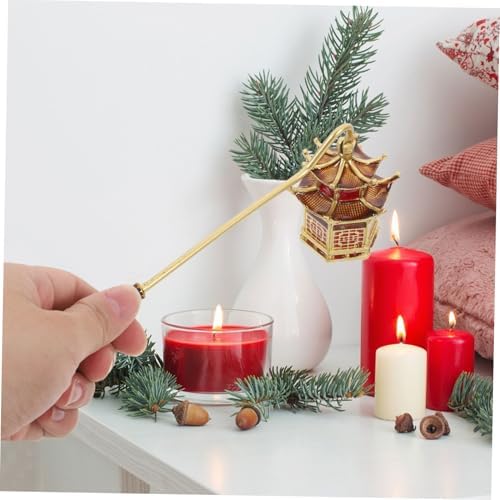 Happyyami Candle Snuffer Tool Vintage Metal Design