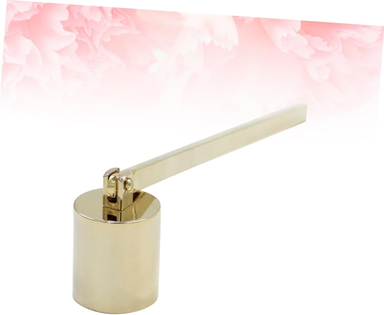 Bell Candle Snuffer with Wick Trimmer for Easy Wick Removal