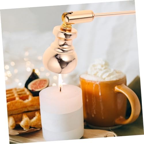 STOBAZA 1pc Gourd Shape Candle Snuffer Long Handle