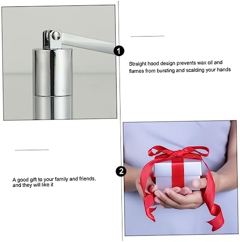 Happyyami Candle Snuffer with Long Handle and Ergonomic Design