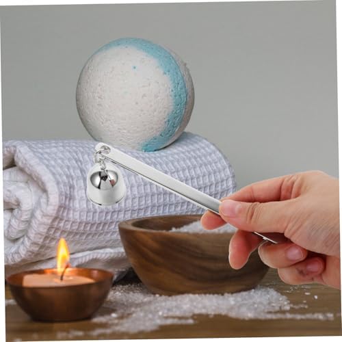 Cabilock Candle Snuffer with Long Handle Stainless Steel Wick Extinguisher