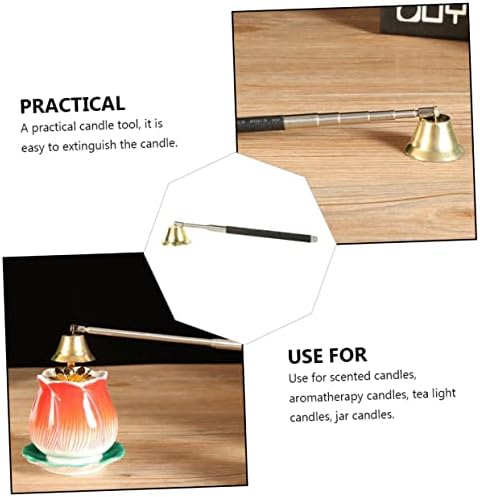 GOOHOCHY Candle Snuffer Long Handle Flaming Extinguisher
