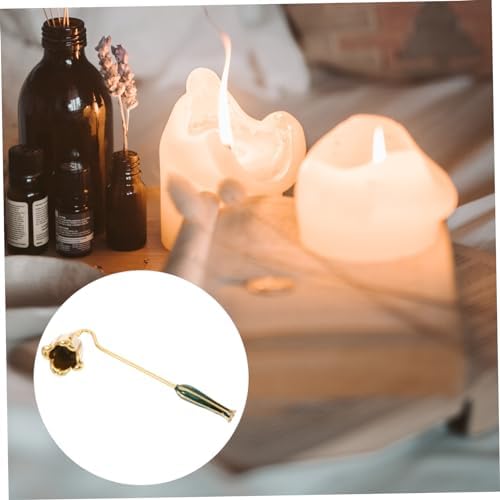 Elegant Candle Extinguisher with Long Handle for Safe Use