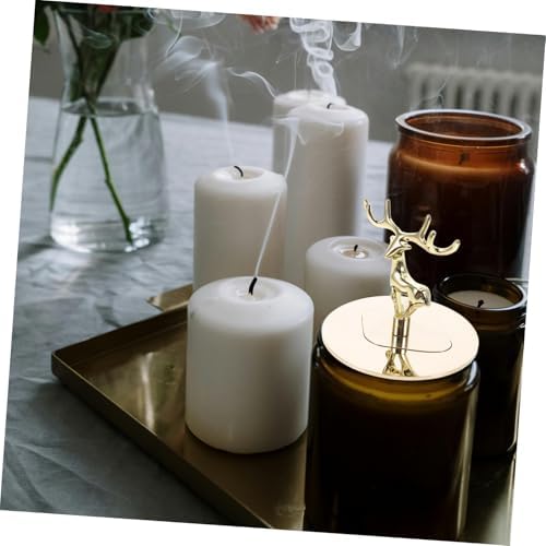 Stainless Steel Candle Snuffer Flame Extinguisher with Memory Ring Design