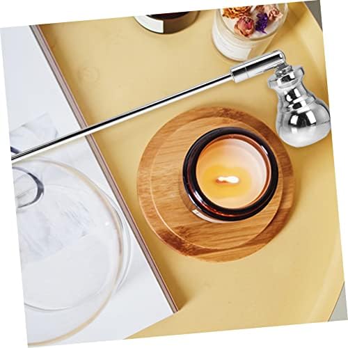 Iron Candle Snuffer with Long Handle for Safe Flame Extinguishing