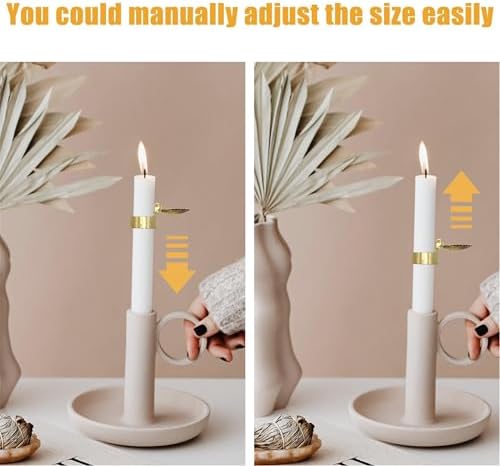 4Pcs Automatic Candle Snuffer with Timer and Safety Guard