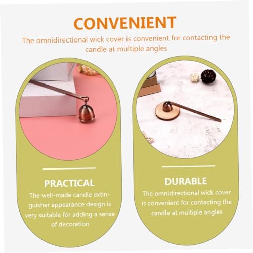RORPOIR Candle Snuffer for Safe Extinguishment