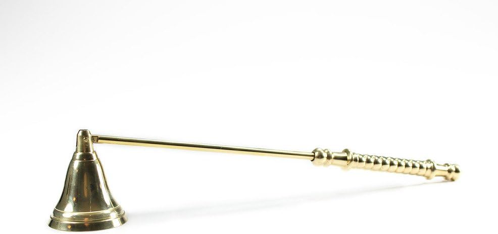 Candle Snuffer Prime Golden Plated Brass 10 Inch