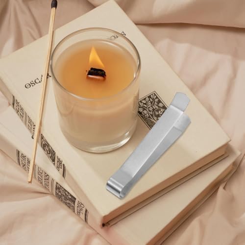 4PCS Metal Clip Candle Snuffer Stainless Steel Wick Extinguisher