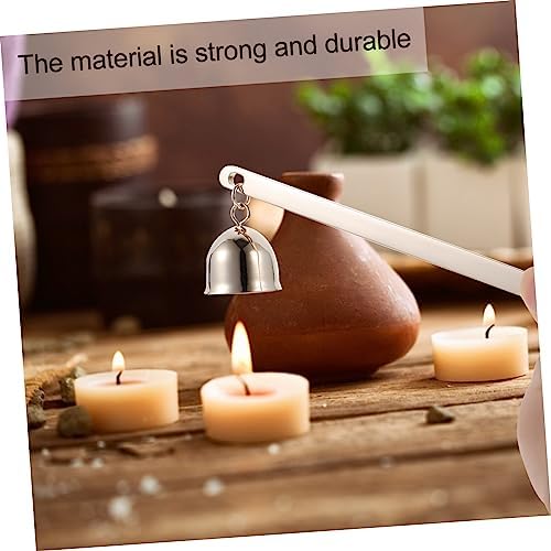 Bell Shape Candle Snuffer with Long Handle Stainless Steel