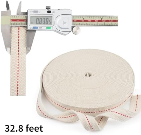 SWATOM 33 Feet Oil Lamp Wicks 78 Inch Cotton Roll