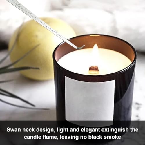 Set of 3 Candle Accessories - Snuffer Trimmer and Dipper