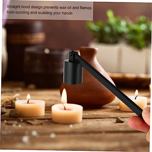 Cabilock Black Long Candle Snuffer Wick Extinguisher